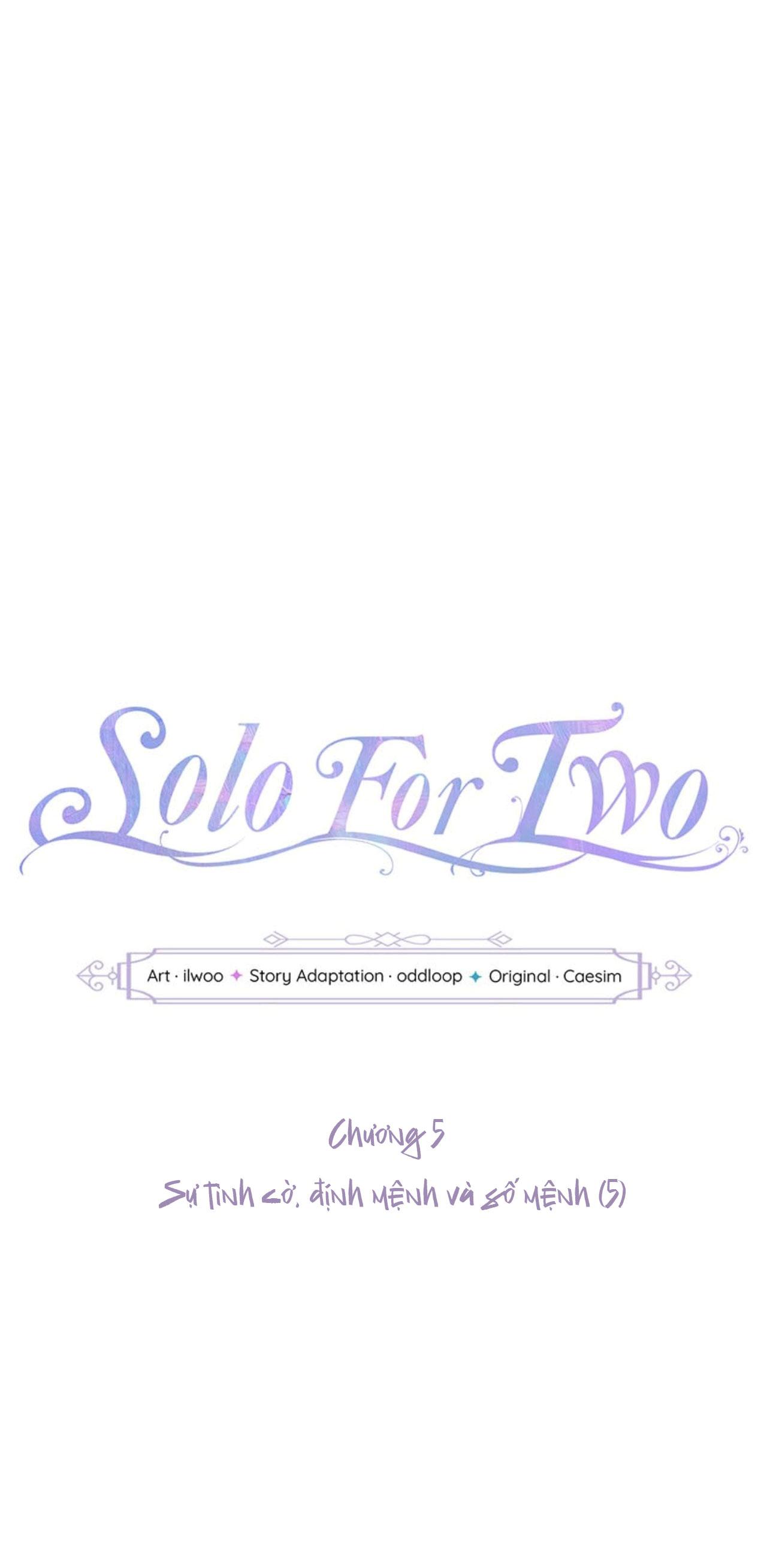 SOLO FOR TWO Chapter 5 - Next 