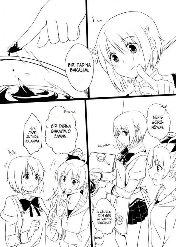 Mahou Shoujo Madoka★Magica - Valentine KyoSaya (Doujinshi)